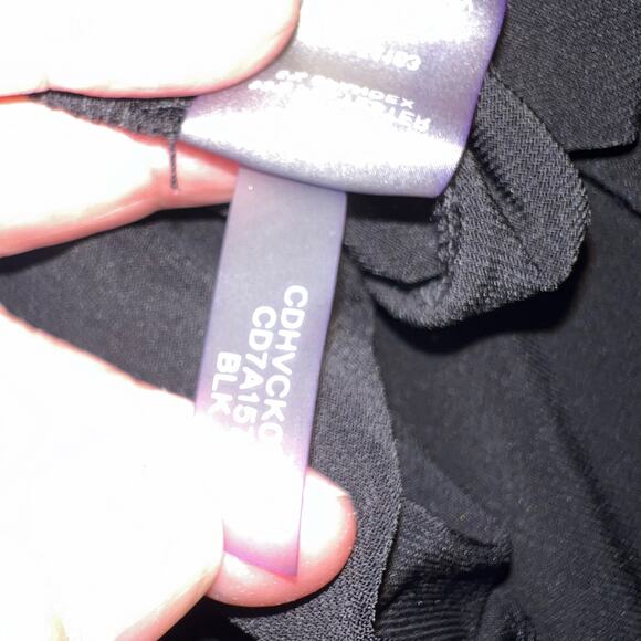 Calvin Klein Black Sleeveless Shift Dress Women’s Size 8 Stretch Slimming LBD - Picture 7 of 12